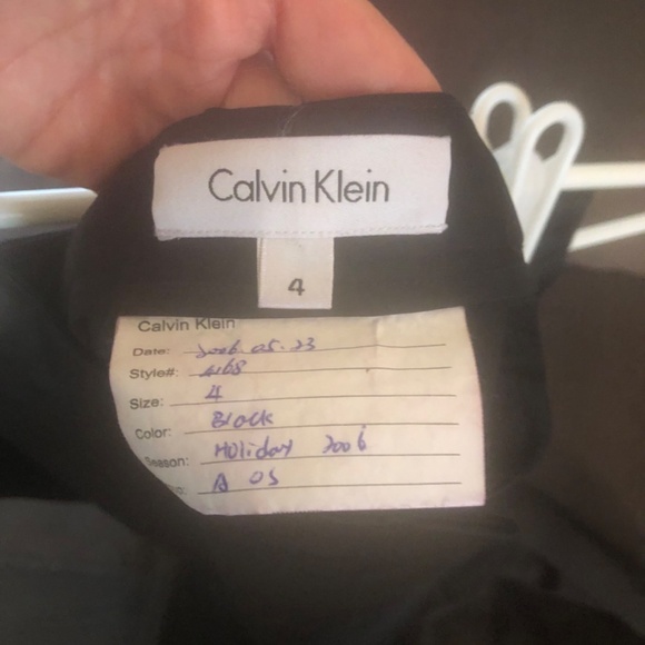 Calvin Klein Runway Holiday 2006 Sample Pants (Size 4) Great Condition - Picture 3 of 5